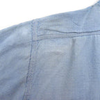 1930's HERCULES PULLOVER CHAMBRAY SHIRT / MISSING CHIN STRAP ...