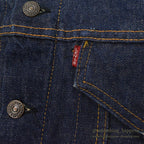 1960s LEVI'S 70505-0317 BIG E DENIM JACKET BLANKET / Transition Period ... 44