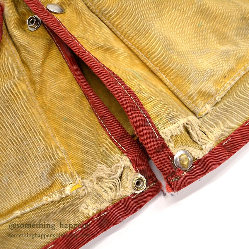 ~1960's FOREST SERVICE CANVAS VEST ...