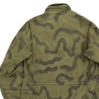 1960's USARMY M-65 HAND PAINTED CAMO JACKET / 1st PATTERN...