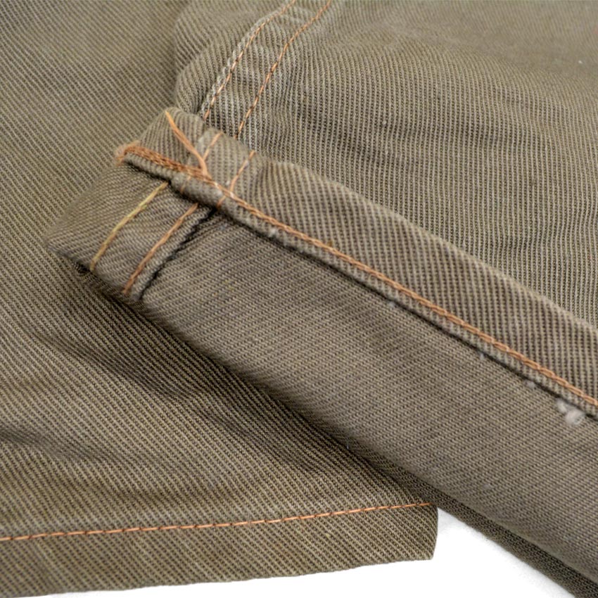 60's Levi's 800D BIG-E Twill Pants... Actual measurements: W35.5 x L31