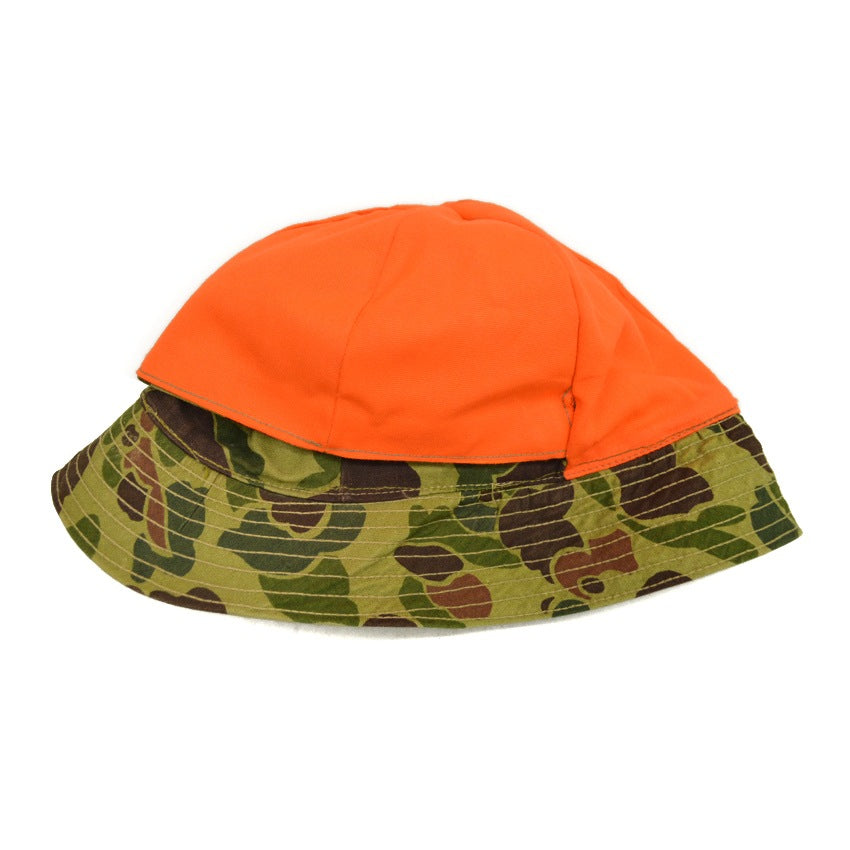 70's Duxbak Duck Hunter Camo Hunting Hat... 71/2