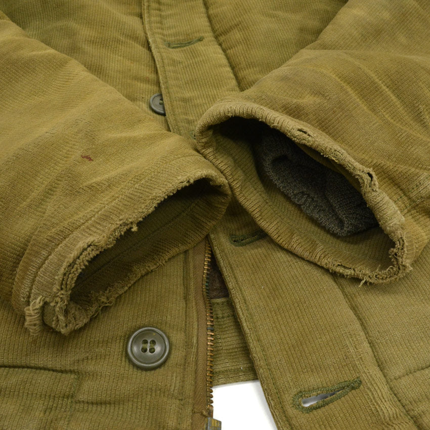 1940s USN N-1 Deck Jacket, Stenciled, Early Model, Pique... Size 36