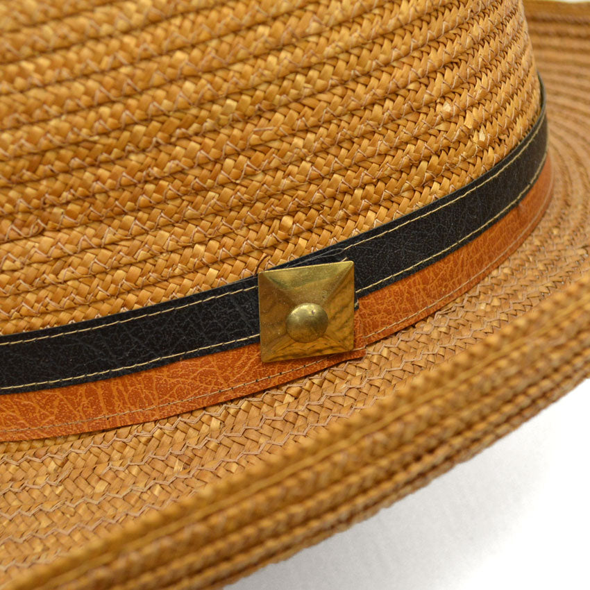 50's〜 Old ストローハット Made in Italy ... 71/2