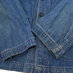 1940s US Navy Shawl Collar Denim Jacket...