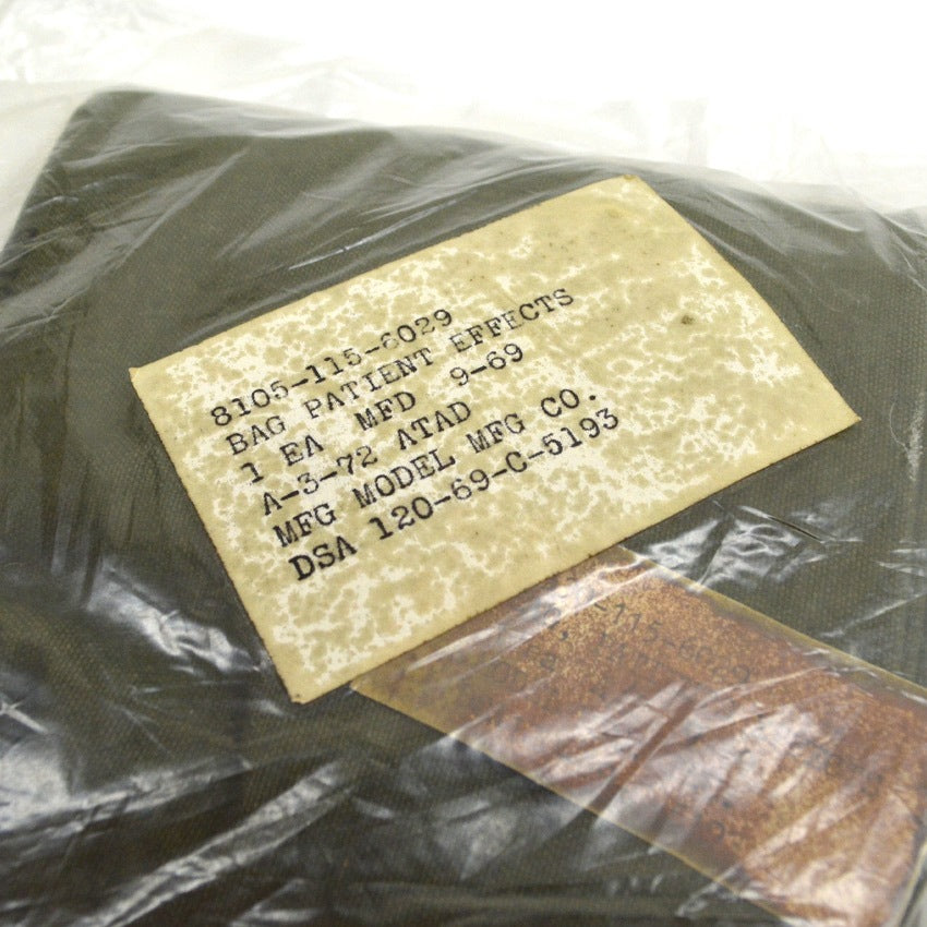 60's Deadstock Bag, PATIENT EFFECTS...