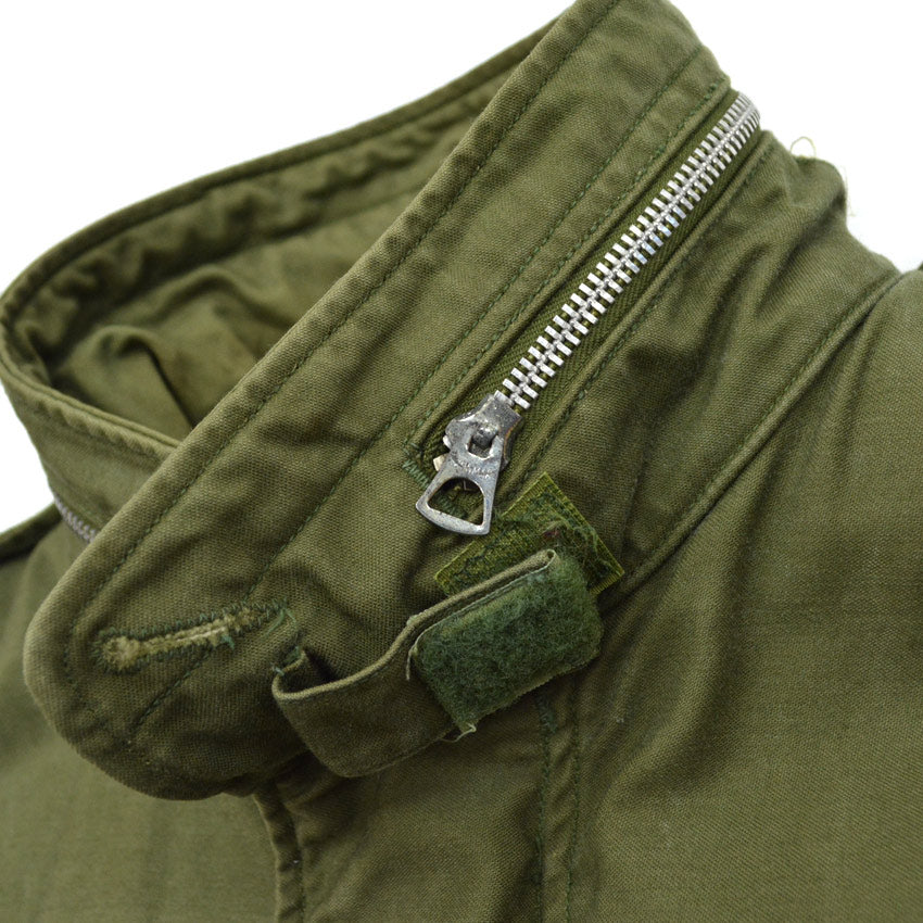 60's US ARMY M-65 2nd Aluminum Zipper... MS