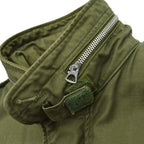 60's US ARMY M-65 2nd Aluminum Zipper... MS
