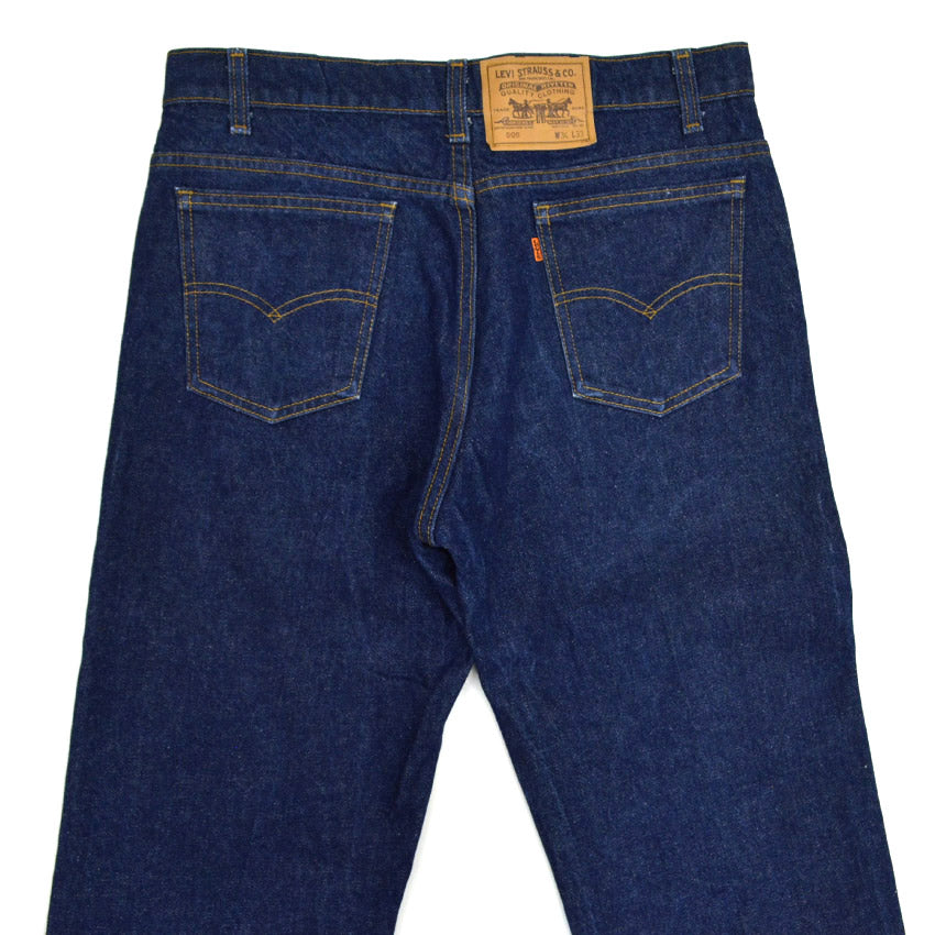 90's Levi's 505 Denim Pants, washed a few times, dark navy... W33 x L34