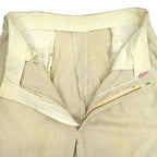 60's LEVI'S Casuals Brown Pin Stripe Cotton Slacks... 31×29