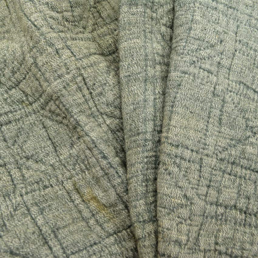 Circa ~1920's Handmade Calico Patchwork Quilt... 181cm×185cm