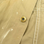 ~50's BEN DAVIS BROWN HBT SHOP COATS...42R