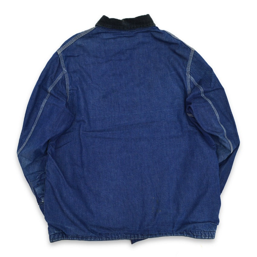 60's Sears Denim Chore Jacket with Blanket...