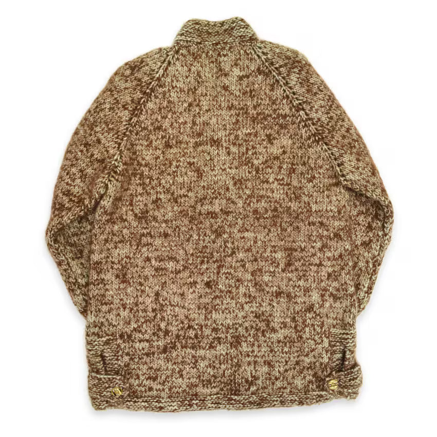 60's~ OLD HOMEMADE LONG SWEATER...