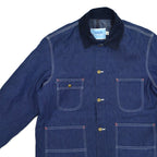 70's~ Deadstock Sears Work Leisure Denim Coverall with Blanket... L