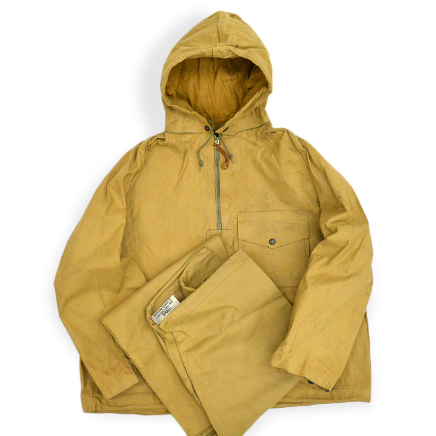 1940's USNAVY WW2 N-2 FOUL WEATHER JACKET SET UP RARE... SMALL