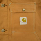1970's~ DEADSTOCK CARHARTT BROWN DUCK HUNTING COAT...M