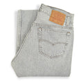 1990's Levi's 501 LIGHT GRAY DENIM PANTS... W32 L29