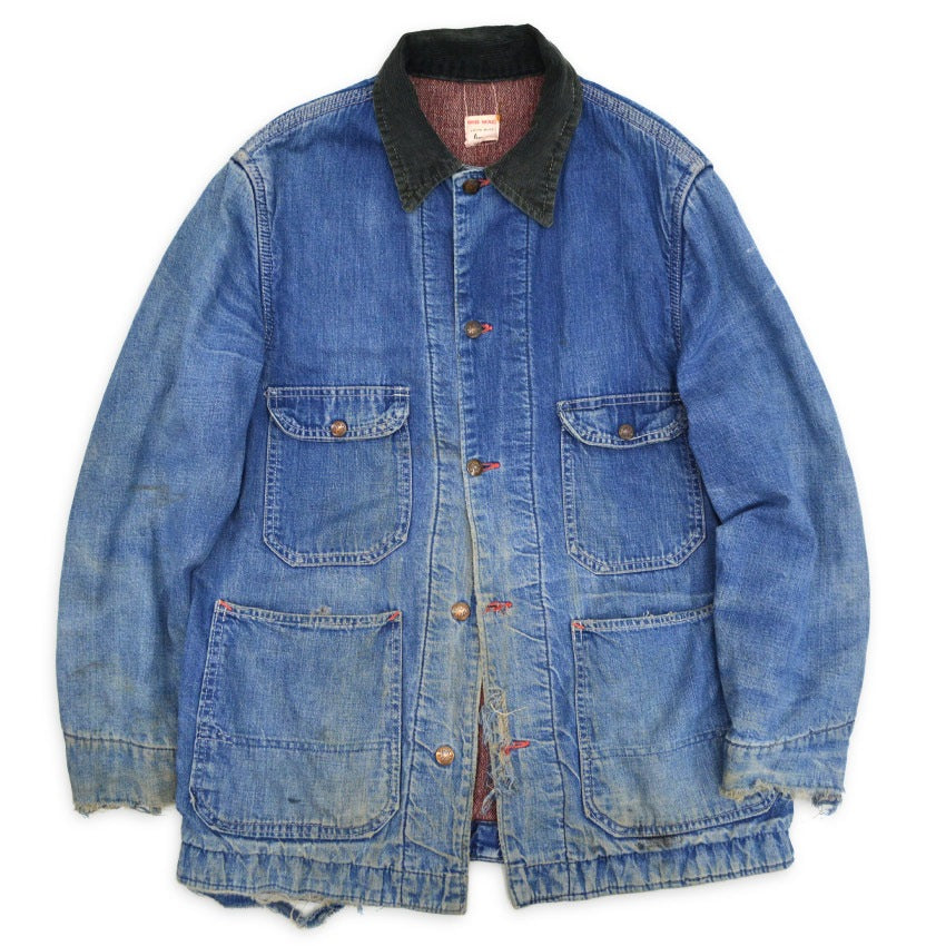 1960's BIGMAC DENIM COVERALL WITH BLANKET JUNK...