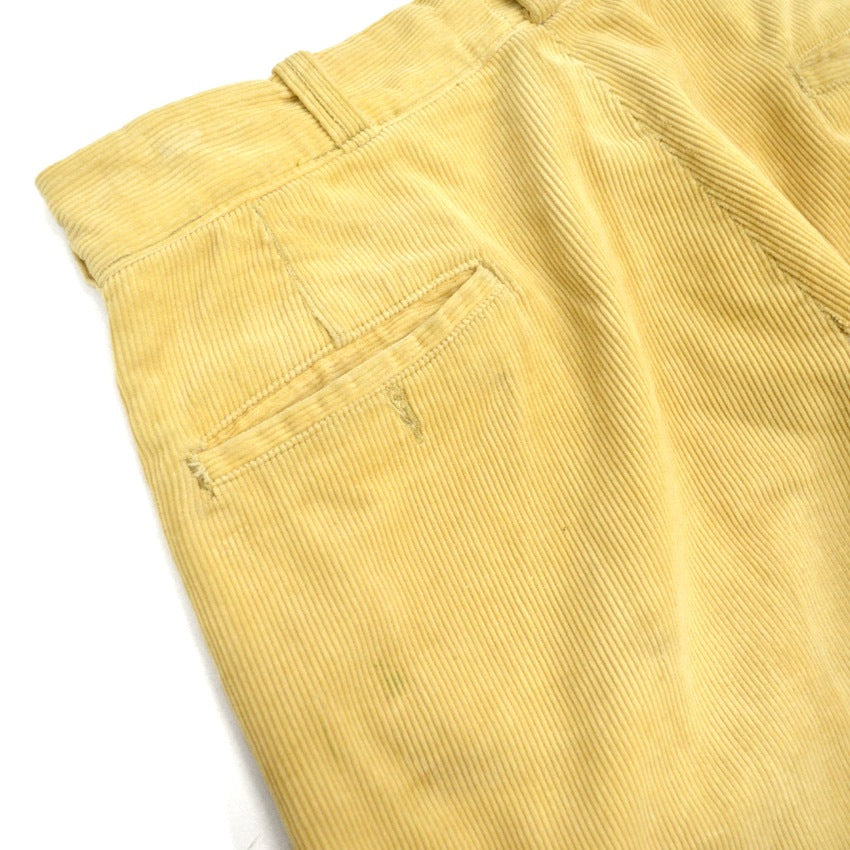 1950's PURDUE UNIVERSITY SENIOR CORDS HAND PAINT... W34 L31