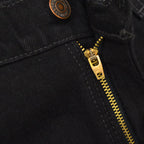 1990's Deadstock Levi's 518 Black Denim Pants... W32 L32