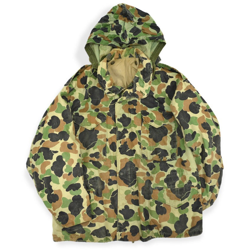 ~1970's M-65 Duck Hunter Camo Jacket Special Force...