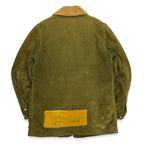 1970's Lee Green Corduroy Boa Lining Coverall...