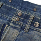 1930's Montgomery Ward Buckle Back Denim Pants... W32 L29.5