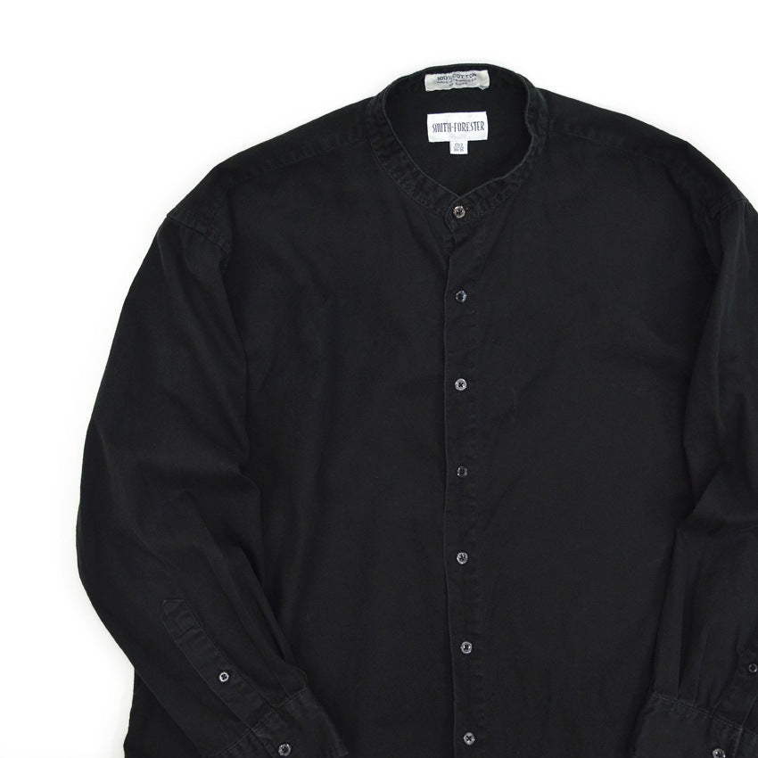 1990's SMITH FORESTER BLACK DOBBY SHIRT...