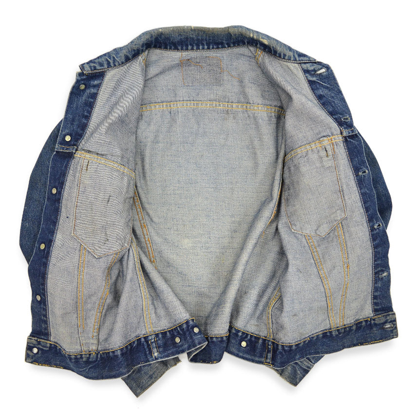 1960's LEVI'S 557 DENIM JACKET ... Fits like 40