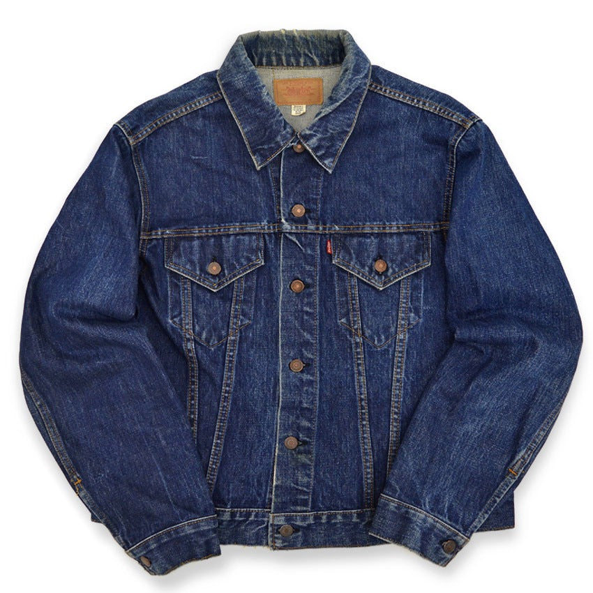 1960's LEVI'S 70505 BIG-E DENIM JACKET ... Fits like 46