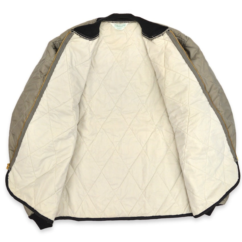 1950's~ DEADSTOCK BRENT QUILTING JACKET & PANTS... LARGE