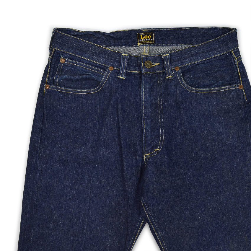 1950's Lee 101Z CENTER BLACK TAG DENIM PANTS DARK ... W32 L34