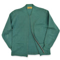 1950's SARBY SPORTSWEAR WOOL KNIT ZIP UP CARDIGAN ...