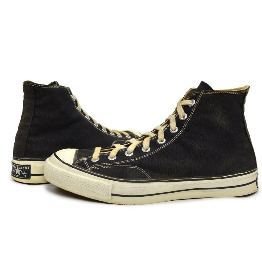 1960's CONVERSE CHUCK TAYLOR HI BLACK 三ツ星  ... 10 1/2
