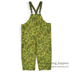 ~1960's DEADSTOCK FROGSKIN CAMO HBT HUNTING OVERALL...EX-LARGE