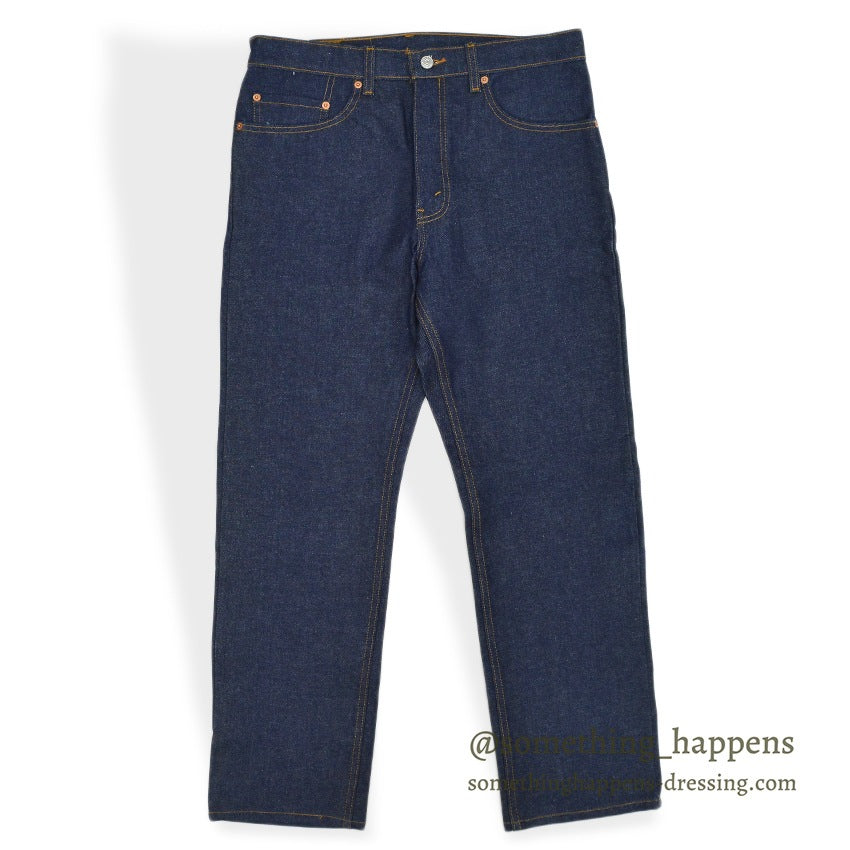 1990's DEADSTOCK Levi's 505 DENIM PANTS Made in USA... W33 L30