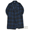 1950's PENDLETON OMBRE PLAID WOOL ROBE ... L