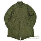 1960s US ARMY PARKA, MEN'S, M-65, Aluminum Zipper & USED LINER... M