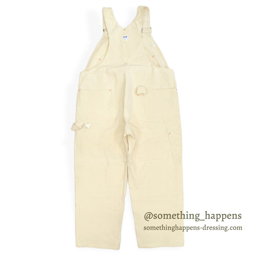 1970s DEADSTOCK Lee Off-white Overalls... W42/L30