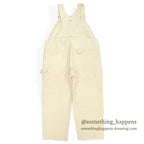 1970s DEADSTOCK Lee Off-white Overalls... W42/L30
