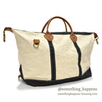 L.L.BEAN LEATHER HANDLE ZIP-TOP TOTE, BOSTON BAG BLACK ... USA製