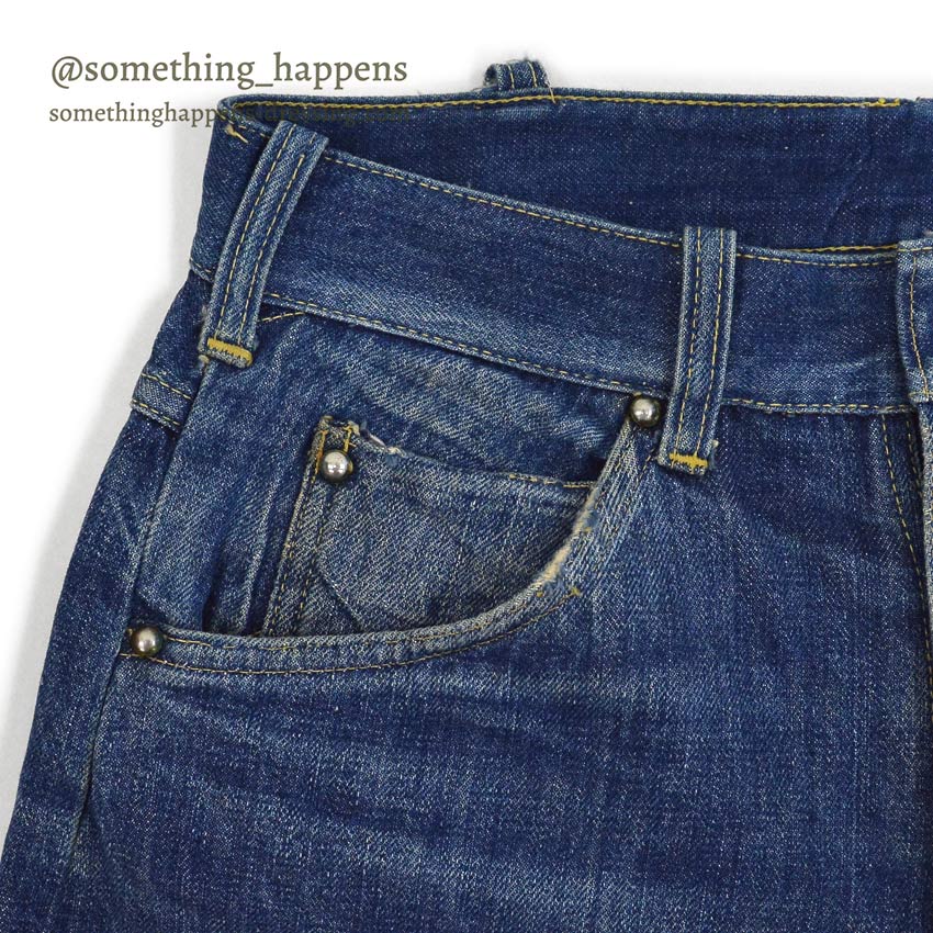 1940's JCPCO FOREMOST WW2 DENIM PANTS...W30/L33