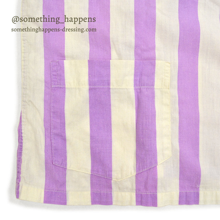 1930's〜 REID AND FORT PURPLE / WHITE PAJAMA SHIRT & PANTS ...