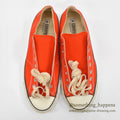1970's DEADSTOCK CONVERSE CHUCK TAYLOR LO ORANGE... 12