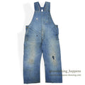 1930's~ WHITE FIELD S&B ONE POCKET DENIM OVERALL ... W39/L28
