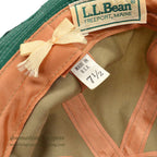 1980's DEADSTOCK LLBEAN SAFARI HAT...71/2