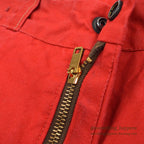 1950's BROWN'S BEACH RED DUCK HUNTING PANTS... W34/L28