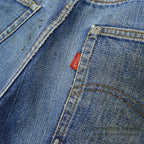 1960's LEVI'S 501 BIG-E DENIM PANTS...W32/L28