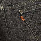 1990's Levi's 517 BLACK DENIM PANTS...W33/L29